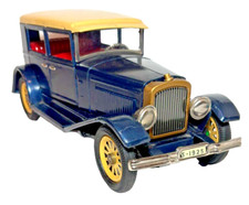 SSS JAPAN TIN FRICTION 1925 PACKARD TWO TONE BLUE CREAM FOUR DOOR SEDAN CAR
