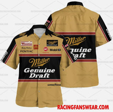 Rusty Wallace Nascar Racing Hawaiian Shirts, Racing Casual Shirt