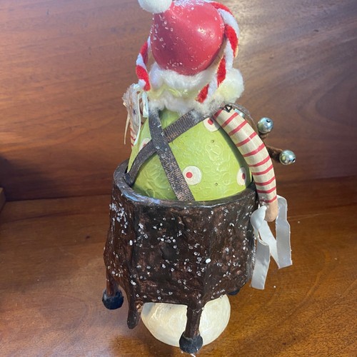 Larkspur Lane Elf Figurine By Lib Cummings-Mead For Silvestri Reindeer with Box - Picture 3 of 12