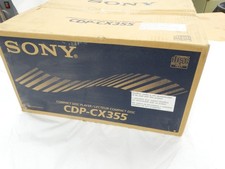 NOS Sony CDP-CX355 CD Player Mega Storage 300 Disc Changer FACTORY SEALED NIB