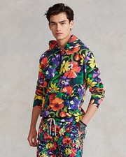 Polo Ralph Lauren Floral French Terry Hoodie- Size Medium
