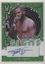 2022 Leaf Metal Pop Century Vinyl Signs Green Wave 1/5 The Game #VS-TG1 Auto 0q0
