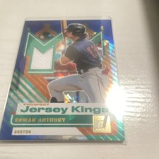 2025 Panini Donruss Prospect Jersey Kings Roman Anthony Boston Memorabilia