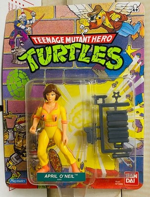 Playmates Toys TMNT Teenage Mutant Ninja Turtles April O'Neil NO Press pass