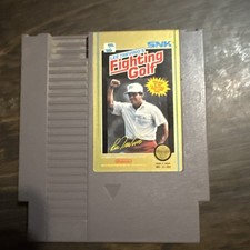 Nintendo NES Lee Trevino's Fighting Golf Game Cartridge 1985