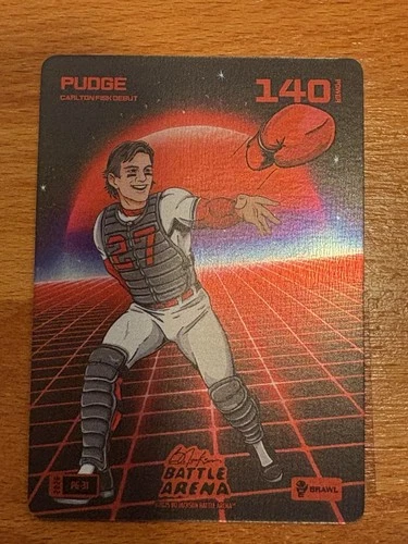 2026 BO JACKSON BATTLE ARENA PUDGE CARLTON FISK POWER GLOVE BRAWL PG-31