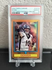 2024 Topps Chrome - 1974 Topps Football Bo Nix #74TF-4 Orange /25 (RC) PSA 10