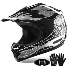 Youth Dirt Bike Helmet DOT Approved Kids Full Face Motocross Helmets