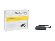 Image of 4 Port  SuperSpeed USB 3.0 Mini  Hub-Black