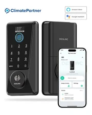 DESLOC D110 Plus Built-in WiFi Smart Lock with Visible Display Touch Screen