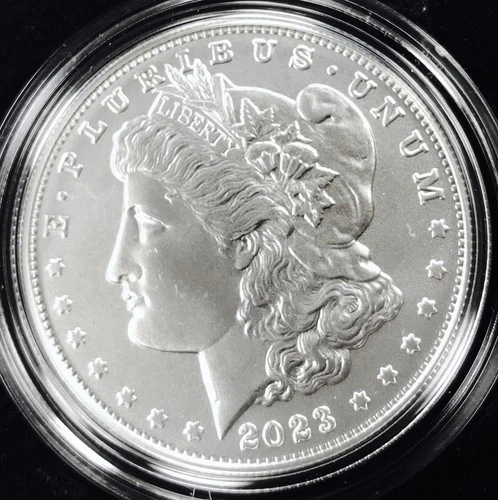 *2023 P MORGAN DOLLAR* *WITH FELT BOX AND COA* NR #P2542