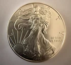 New Listing2021 Type 1 American Silver Eagle Uncirculated Bullion $1 Coin