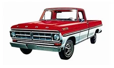 Moebius model 1:25 Scale 1971 Ford Ranger Pickup Truck Model Kit Vehicle