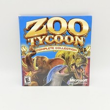 Zoo Tycoon Complete Collection  Marine Mania Dinosaur Digs PC CD-ROM 2003