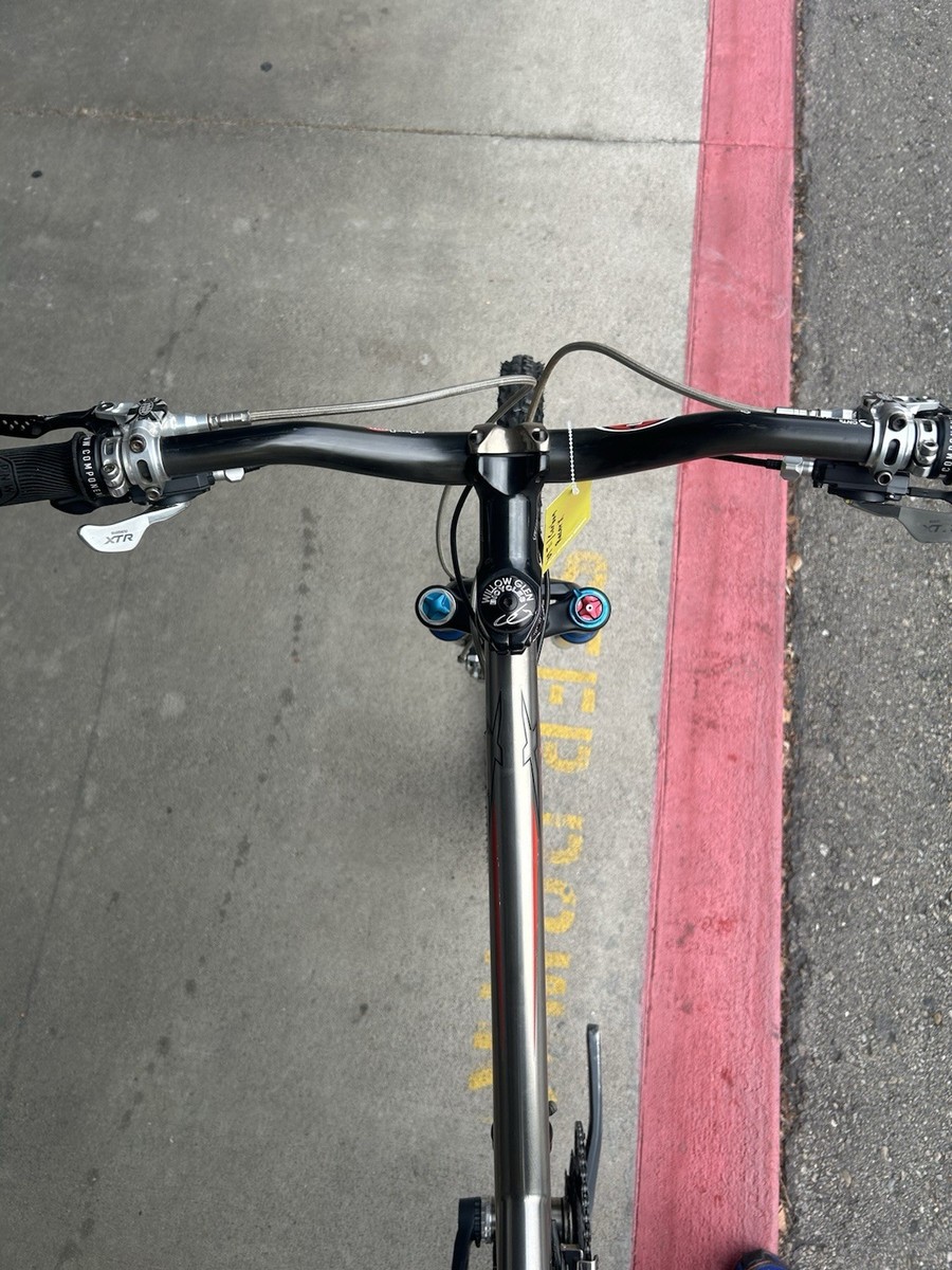 XL Titus MotoLite Titanium And Carbon Full Suspension Mountain