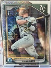 2024 Bowman - Chrome Prospects Ryan Lasko #BCP-105 Mojo Refractor (RC)