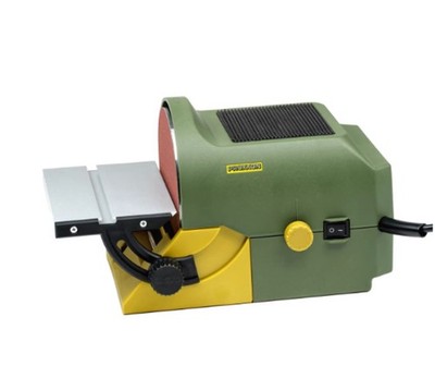 TG125/E Electric Compact Bench-Top Disc Sander: Quiet Sanding Machine Home Use