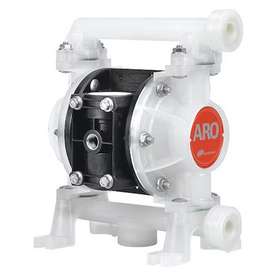 Aro Pd03p-Ads-Dtt Double Diaphragm Pump, Acetal, Air Operated, Ptfe, 10.6 Gpm