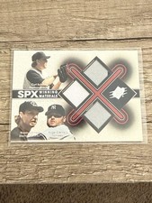 2004 SPx Winning Materials #SJC SCHILLING/JOHNSON/CLEMENS Dbacks/Yankees Jersey