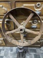 14 X 2 1/4  x 1" FLAT BELT PULLEY LINE SHAFT HIT MISS ENGINE cast iron steam