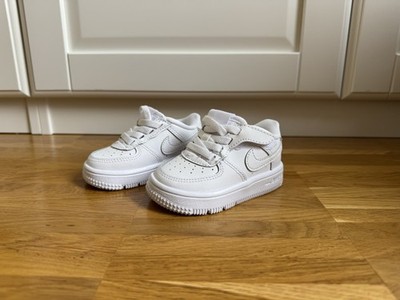 Nike Air Force 1 Low Easy On All White Baby Schuhe 19,5 (4C)