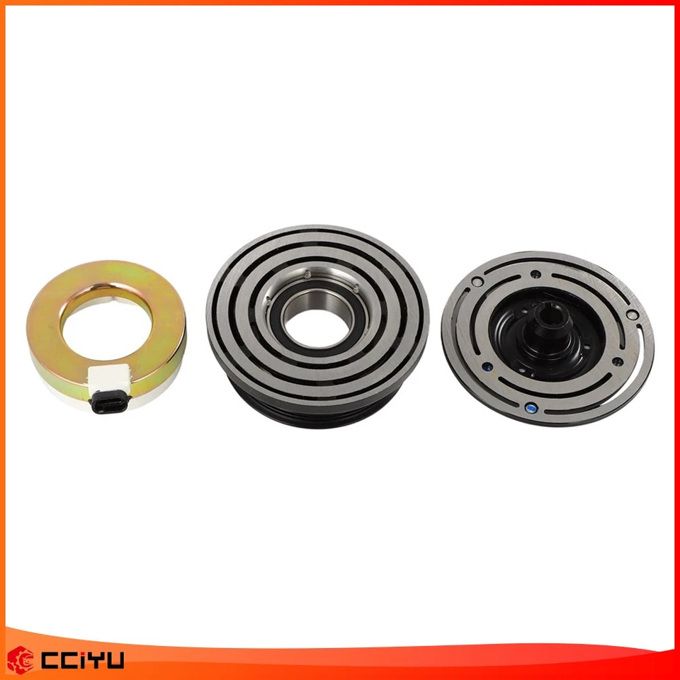 AC Compressor Clutch Kit For 1996-00 GMC Savana Chevrolet Express 1500 2500 3500 - Image 2 of 4