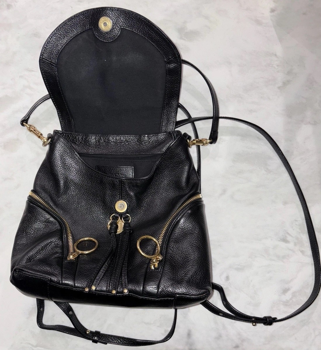 Excellent Condition: See By Chloe Black Leather Olga  display picture 2