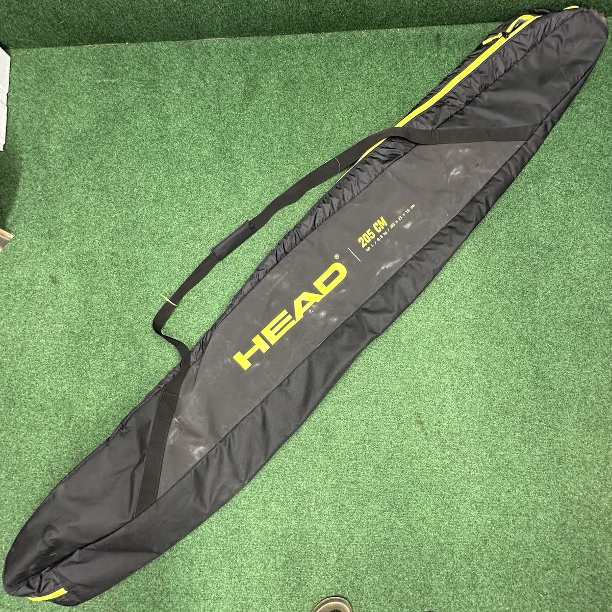Head 205cm Double Ski Luggage Bag w/ Shoulder Strap | eBay