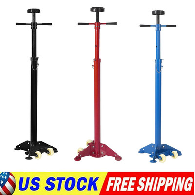 Underhoist Support Stand 3/4Ton Capacity Under Hoist Jack Stand Two Wheels