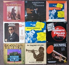 3. JOBLOT BUNDLE:  81  x  VINYL LP"S:  JAZZ,  SWING,  EASY LISTENING