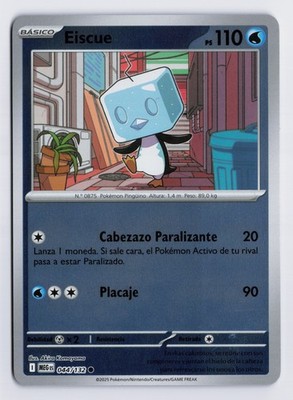 Spanish Eiscue - MEG #044/132 ME01: Mega Evolution Reverse Holofoil LP