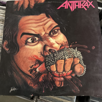 【本国Megaforce盤】Anthrax / Fistful Of l Anthrax - Fistful Of Metal LP 1984 Megaforce - MRI 469 VG+/VG+