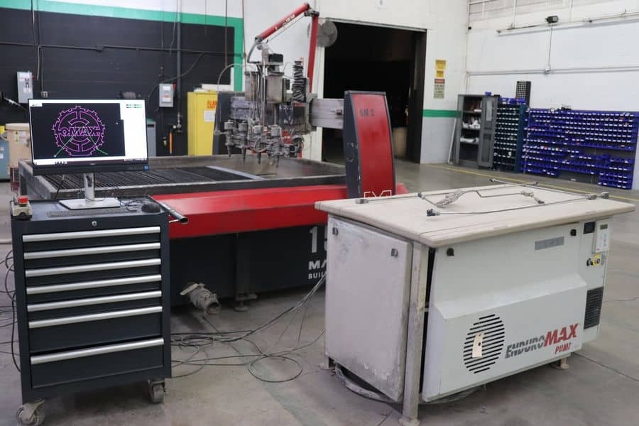 Omax Maxiem 1515 5' x 5' CNC 4-Head Waterjet (2021) | eBay