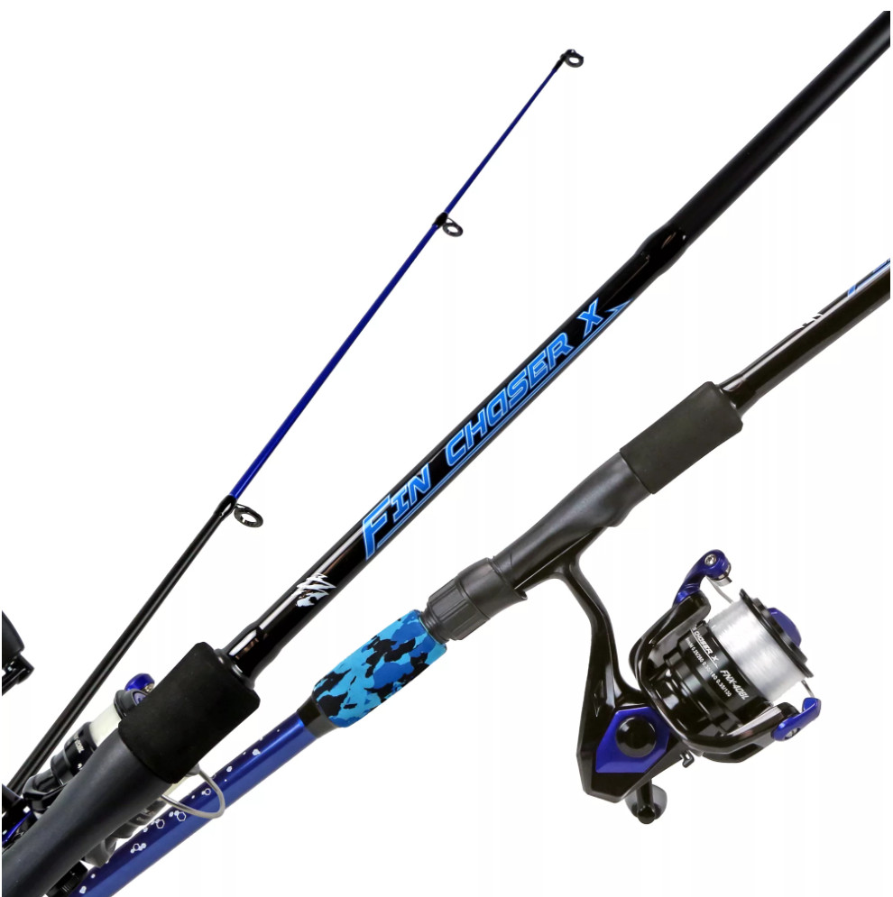 Okuma Fin Chaser X Series Spinning Rod Combo Blue