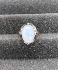 Vintage 925 Moonstone Ring Sz 6.5