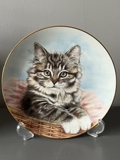 Kitten Appeal Plate Collection By Sue Ranford  Bright Eyes Plate No A374 Exc Con