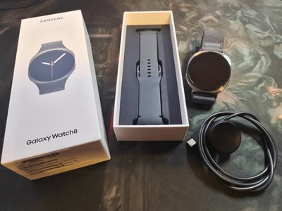 Samsung Galaxy Watch8 44mm Bluetooth Graphite Android Smartwatch wie neu
