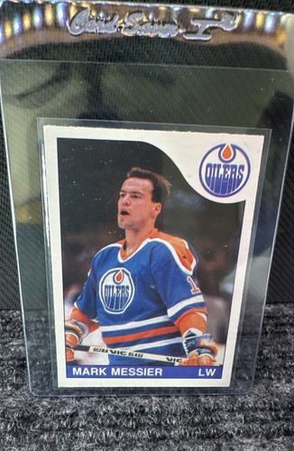 Mark Messier #177 1985 O-Pee-Chee card