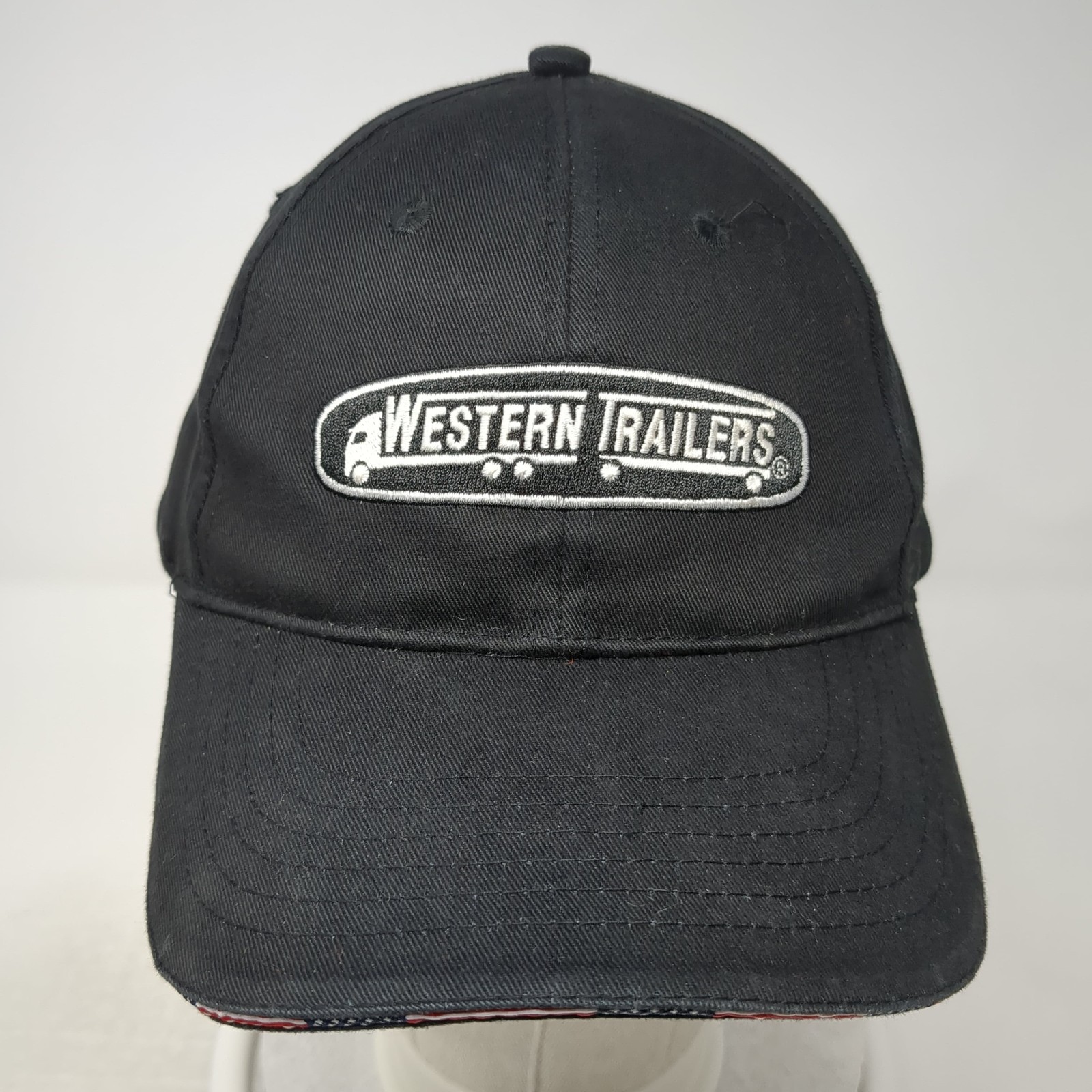 Western Trailers Slideback Baseball Cap Black One… - image 2