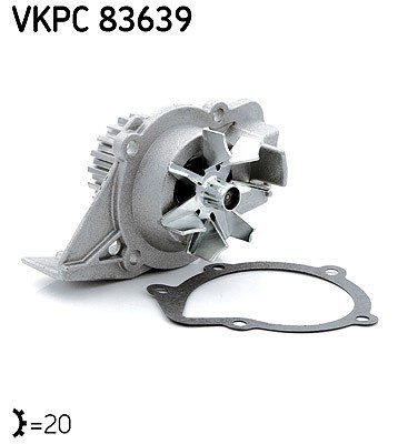 SKF Wasserpumpe U.A. FüR CitroËN, Fiat, Lancia, Peugeot, FÜR Suzuki, Toyota-image