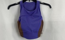 Lululemon Women's Hike to Swim Bra Purple Brown Colorblock NWT Sz 4