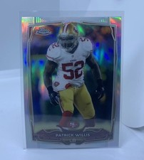 2014 Topps Chrome Football Patrick Willis Refractor #8 San Francisco 49ers