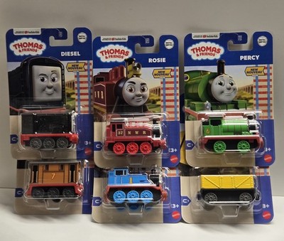 2026 THOMAS & FRIENDS SET OF 6  THOMAS, DIESEL, ROSIE, PERCY, TOBY, & TROUBLESO