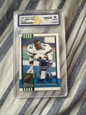 1990 Topps Traded Emmitt Smith Rookie RC #27T Cowboys WCG 10 Gem Mint