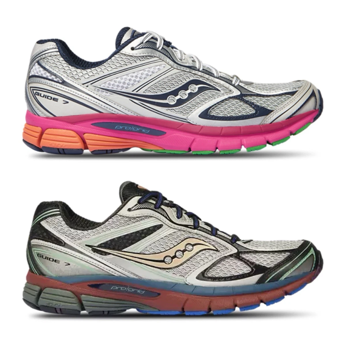 SAUCONY Cohesion 7 mens Running Shoes Silver Size 9.5Wide Great Cond Saucony Grid Cohesion Gray Running Shoes Mens | Mercari main image 3