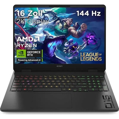 HP OMEN Gaming Laptop 16-ap0095ng, Ryzen 9 8940HX, 32GB RAM, 1TB SSD, RTX 5070,