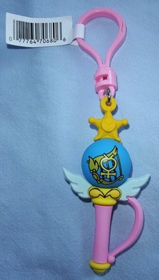 Sailor Merkur Mercury Crystal Change Rod Mascot Keychain Anhänger Bag Clip Moon