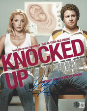 DIRECTOR JUDD APATOW SIGNED 'KNOCKED UP' 8x10 PHOTO 2 WRITER BECKETT BAS COA