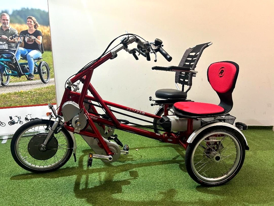 Van Raam Fun2Go Ther. Elektro Parallel Tandem HT Motor generalüberholt - Bild 2 von 4