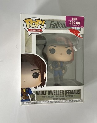 FALLOUT VAULT DWELLER WEIBLICHER FUNKO POP #372 - KOSTENLOSE UK-LIEFERUNG